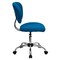 Emma and Oliver Mid-Back Mesh Padded Swivel Task Office Chair with Chrome Base